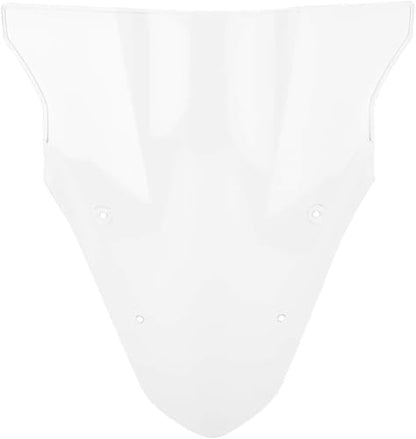 Motorcycle Windshield Windscreen Screen Double Bubble ABS Compatible for Kawasaki Ninja 650 ER-6F ER650F 2012-2016 Clear - size: Clear