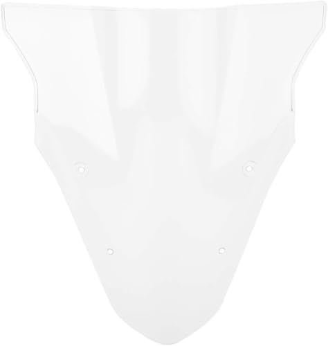 Motorcycle Windshield Windscreen Screen Double Bubble ABS Compatible for Kawasaki Ninja 650 ER-6F ER650F 2012-2016 Clear - size: Clear