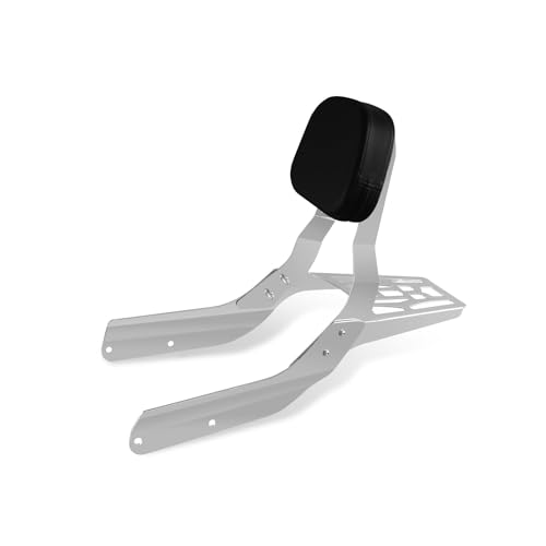 Sissy Bar Luggage Rack for Honda VTX 1300/1800 N/R/S Models | Motorcycle Passenger Backrest for Honda VTX1300 2003-2006 VTX1800 2002-2008 (Chrome) - size: Chrome 1 & Rack