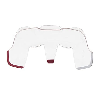 Motorcycle RX7X RX-7X RX-7V Racing Air Spoiler Wing Diffuser Extension Optinal Parts for ARAI RX7X RX-7X RR5 RX7-RR5 RX-7V (Clear) - color: Clear