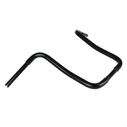 Green-L 1 1/4" Ape Hanger 18" Rise Handlebars Fit for Harley Sportster XL883 XL1200 Softail FLST FXST Custom Motorcycle 1.25" Handle Bar - size: 18" Rise, style: Style A Black