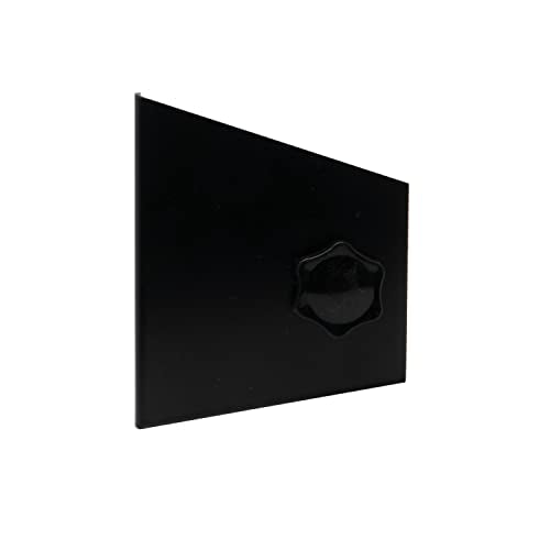 Extreme Max 5001.6131 Aluminum Wall-Mount Paper Towel Holder for Enclosed Trailer, Shop, Garage, Storage - Black