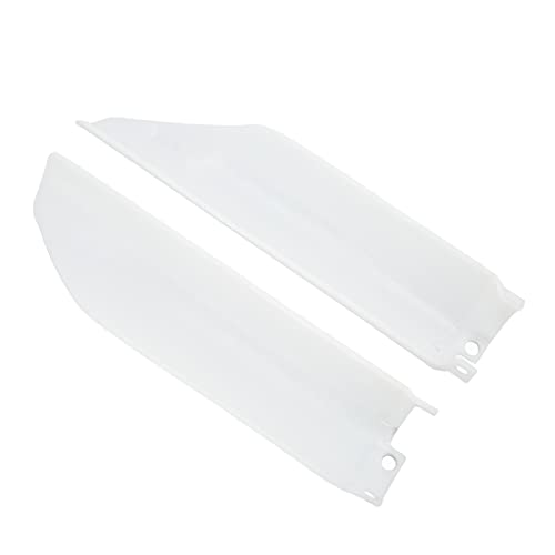 Cr250R White Fork Guards,Motocross Front Fork Guard Covers,2pcs Motorcycle Fork Guard Shock Absorber Protector Replacement for CR125R CR250R CRF450R