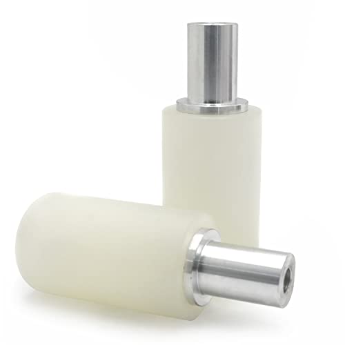 XKMT- White Universal 10mm 45 * 115mm Motorcycle Frame Sliders Crash Protector Compatible With Suzuk [P/N: XH6014-019-WHITE] - color: White