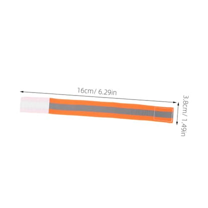 POPETPOP 4pcs High Visibility Safety Gear for Night Riding and Cycling Lightweight Elastic Straps for Enhanced Visibility During Walking and Jogging