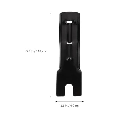 Happyyami L Shaped Flag Pole Brackets for Bikes Safety Flag Holder Bike Accessories Compact Durable Mounting Rack for Outdoor Riding