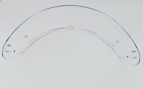 Assault Helmet Visor,Motorcycle Helmet Face Shield Compatible with Assault/Rapid/Stream/FF320/FF353/FF328/FF800 (Clear) - color: Clear