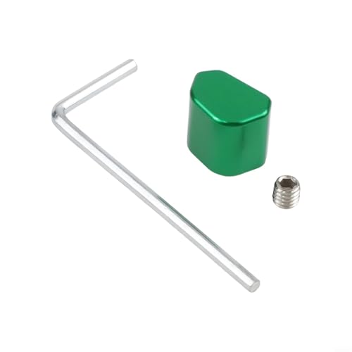 CNC Switch Button Turn Signal Key Cap, Aluminum Alloy Replacement Part, Fit for Honda Motorcycle(green) - color: green