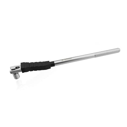 SUNSOUL Valve Stem Removal Tool 12.5 Inch, 300° Pivoting Valve Stem Puller | Heavy Steel Construction, Rim Protection Design, 2-in-1 Install & Removal Tool, Knurled Non-Slip Grip, Tire Valve Stem Tool