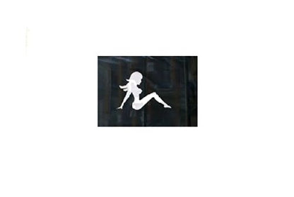 6 ft. The Lady Safety Flag with 5/16" White Pole & Mounting Bolt ATV Rhino UTV Motorcycle