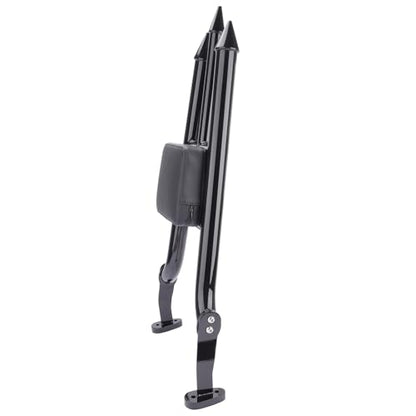 Sissy Bar for Harley Freewheeler/Road Glide 3 2015-2024 (Black) | backrest, 38mm steel, rust-proof powder coat. Quick-detach design. Weather-resistant. Bolt-on install, hardware included. - color: Black