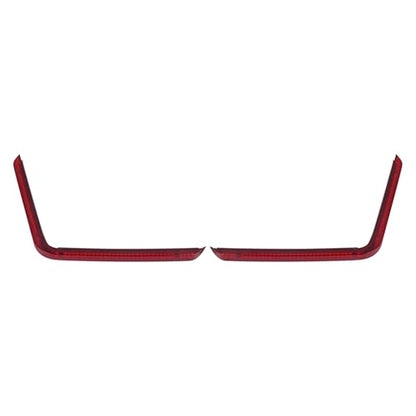 Motorcycle LED Saddlebag Lights OEM Reflectors Sequential Turn Signal Light Fit for Harley Touring Stree Glide Electra Glide FLTRX 2024-2025 CVO 2023 (Red Lens) - color: Red Lens