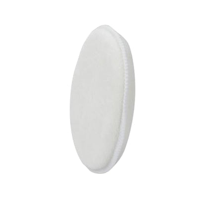 Maxshine Wax Applicator, Microfiber, 5 Inch, White, 3 Pack | Machine Washable, Durable, Reusable | Smooth Polish & Wax Application for Car Detailing, Scratchless Finish