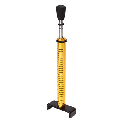 Focket Motorcycle Belt Tension Gauge, 10 lbs Easy to Read Metal Tension Tester After Belt Replacement Adjustment, Universal Wheel Service Accurate Chain Tension Gauge with L Shape Pad