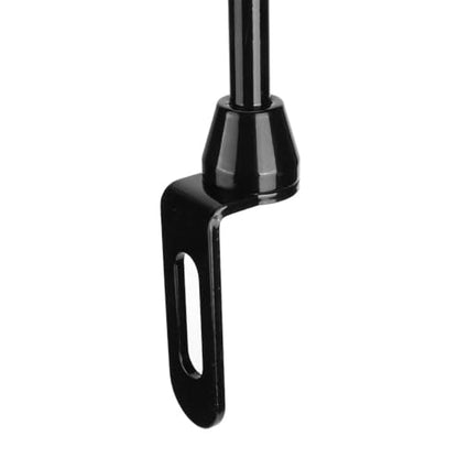 Universal Motorcycle Flagpole Mount, Rear Seat Luggage Rack Flag Pole Holder Accessory for Motorbike Scooter ATV