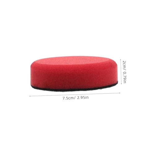 SOLUSTRE Hand Polishing Waxing Pads Durable Car Detailing Sponge for Buffing and Coating Versatile Applicator for Cars Motorcycles and Boats Protects Paint Surface