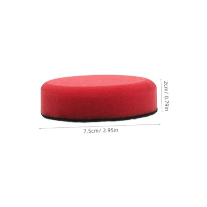 SOLUSTRE Hand Polishing Waxing Pads Durable Car Detailing Sponge for Buffing and Coating Versatile Applicator for Cars Motorcycles and Boats Protects Paint Surface