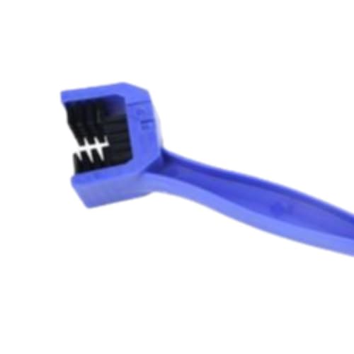Menolana Bike Chain Cleaner Crankset Brush Tool Portable Sturdy Bike Cleaning Kit Motorcycle Chain Brush for Motorcycles Cycling, Blue