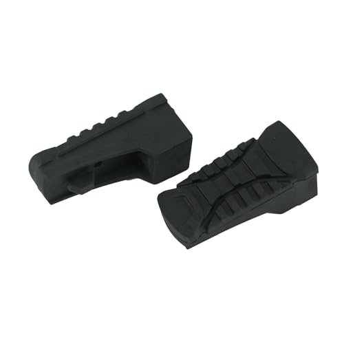 Footrest Pedals Rear Passenger Footrest Foot Pegs for BR1200GS LC ADV S1000XR R 1200 GS Adventure Aluminum Footpeg Bracket Rubber Cover - color: Color Rubber Cover