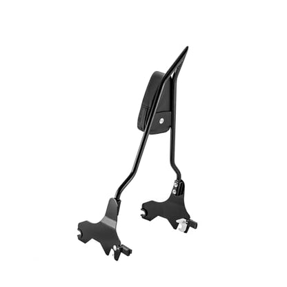 Wsays 24.5" Tall Sissy Bar Detachable Rear Passenger Backrest Quick Release Compatible with Harley Softail FLSB,FXLR,FXLRS and FXLRST 2018-2025, Gloss Black