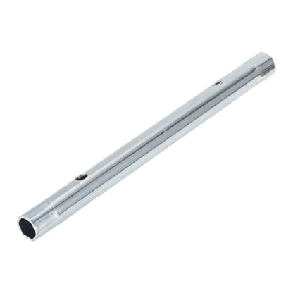 1 Pcs Spark Plug Socket Wrench Durable Spanner Socket Remover 185x15mm Silver Tone High Carbon Steel Hexagon 10mm,11mm for Car Motorcycle Lawn Mower