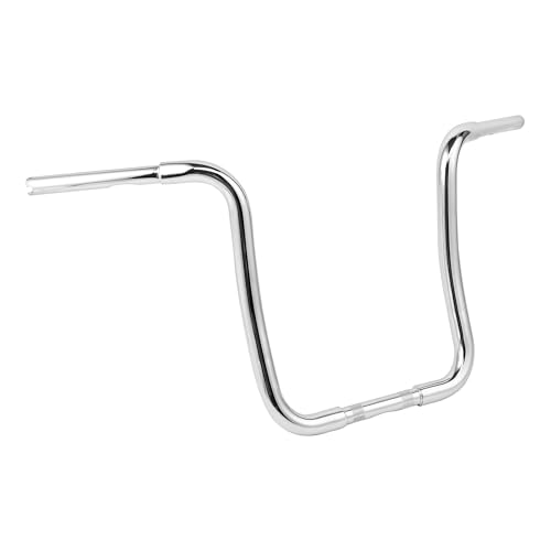 Green-L 1 1/4" Ape Hanger 16" Rise Handlebars Fit for Harley Sportster XL883 XL1200 Softail FLST FXST Custom Motorcycle 1.25" Handle Bar - size: 16" Rise, style: Style A Chrome