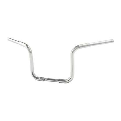 Green-L 1 1/4" Ape Hanger 12" Rise Handlebars Fit for Harley Sportster XL883 XL1200 Softail FLST FXST Custom Motorcycle 1.25" Handle Bar - size: 12" Rise, style: Style A Chrome