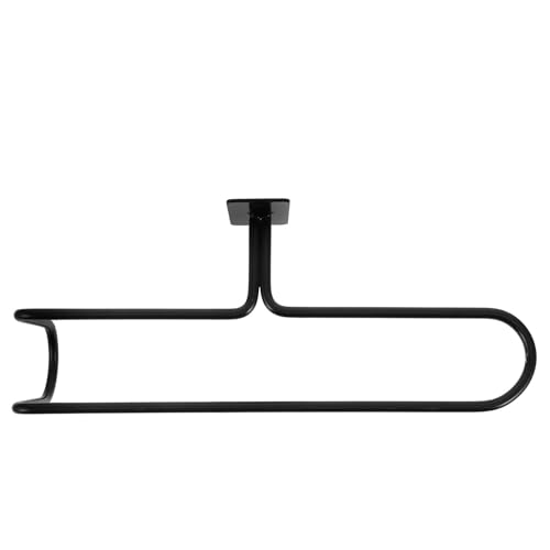 MAGICLULU Roller Skating Rack Wall Mount Steel Paint Black Skates Hanger Rack with 6mm Diameter Stable Support for Ice Skates Storage Organizer for Home and Sports Venues