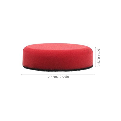 Amosfun Car Detailing Kit Waxing Polishing Sponge Hand Polishing Pad Buffer Polisher Pad for Cars Motorcycles Boats Home Furniture