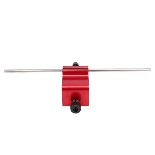 Chain Alignment Tool 08-0048 Aluminium Alloy Motor 08-0048 Chain Alignment Tool Universal Aluminium Alloy Motorcycle and ATV Adjusting for Aluminiu (Red) - color: Red