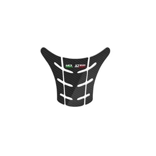 Motorcycle Tank Sticker 3D Motorcycle Carbon Fiber Fuel Tank Pad Sticker Decals Pad Side Gas Knee Grip Protector For Du&cati MONSTER 821 1200 797 - color: COLOR-C