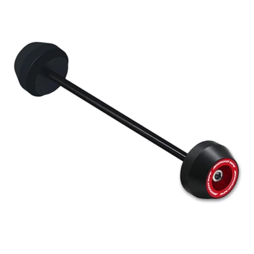 Motorcycle Falling Protection Motorcycle RearFront Wheel Axle Fork Crash Sliders Protector Cap Accessories for B&M&W M1000XR 2024-2025 - color: Red Rear