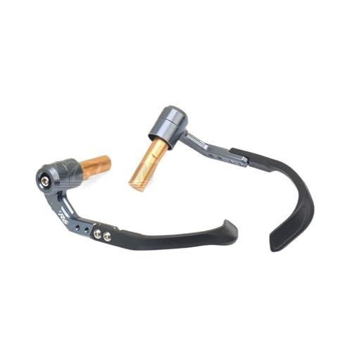 Motorbike Handlebar Protector Motorcycle 7/8" 22mm Handlebar Grips Guard Brake Clutch Levers Protector for YZF-R1 YZF-R3 YZF-R6 YZF R1 R3 R6 - color: Titanium-X