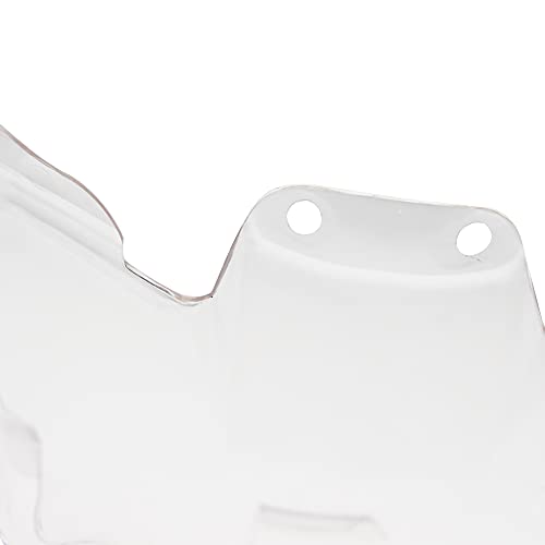 Motorcycle RX7X RX-7X RX-7V Racing Air Spoiler Wing Diffuser Extension Optinal Parts for ARAI RX7X RX-7X RR5 RX7-RR5 RX-7V (Clear) - color: Clear