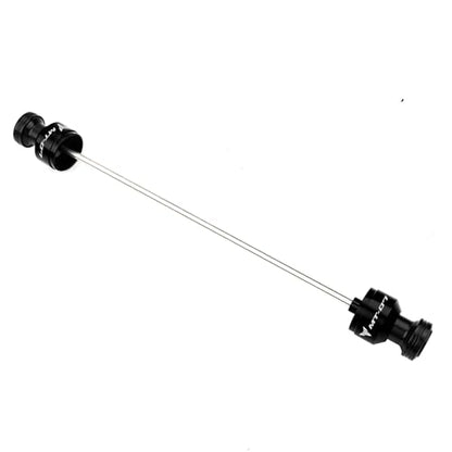 Compatible with MT07 MT 07 MT-07 FZ07 2014-2024 2025 2026 Motorcycle Rear Wheel Axle Crash Protector Swingarm Spools Slider Stand Screws Accessories (Black) - color: Black
