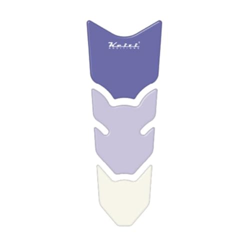 Keiti Motorcycle Tank Pad Universal Slim (Purple) - color: Purple