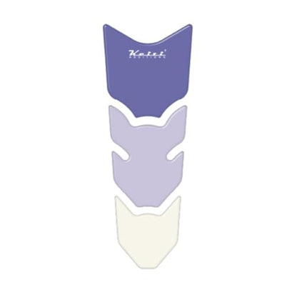 Keiti Motorcycle Tank Pad Universal Slim (Purple) - color: Purple
