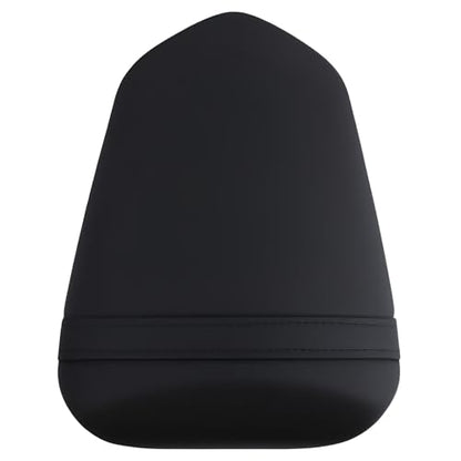 Rear Passenger Pillion Seat Compatible with Yamaha YZF R1 2004 2005 2006 - Black Leather Sportbike Cushion Replacement for Motorcycle Tail Section - size: Yamaha R1 04-06