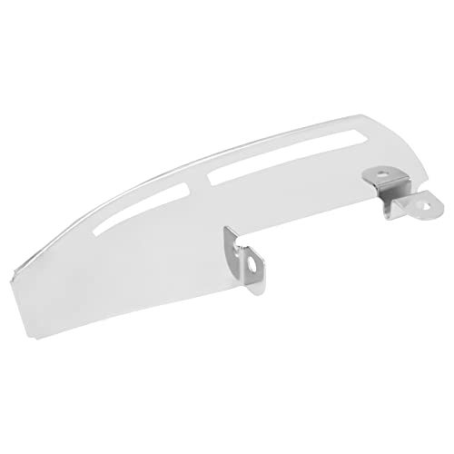 Motorcycle Driver Floorboard Heel Guard Fit For Harley Softail 86-17 Touring FLD 2012-2016 Touring Electra Glide Road Glide Road King Street Glide Chrome - color: Chrome