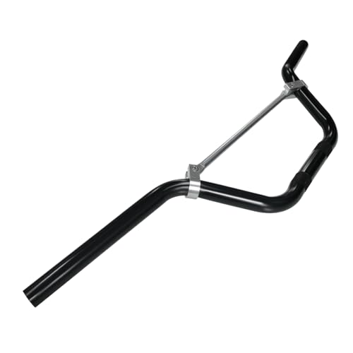 JRL 7/8" Pitbike Handlebars For Motorcycle ATV Mini bike Pit Dirt Bike Mid-Rise Handle Bars Offroad Black - color: Black