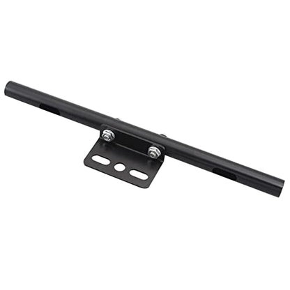 SIKUAI Metal Steel Front Rear Short Mount Turn Signal Light Tube Bar Bracket for HONDA for Kawasaki for Yamaha for Suzuki for Harley bikes for Touring Chopper Custom Applications Black