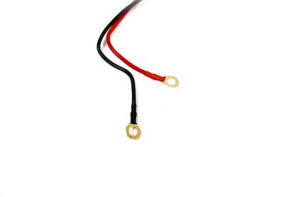DV8 Offroad 60 AMP Wire Harness w/Switch & DTP Connector | 15ft 12 AWG Wire | 9ft Plug | 60 AMP Relay | Compatible w/ DV8's 20" Elite Dual Row Light Bar | 3/4" Round LED Plug w/Red Indicator Light