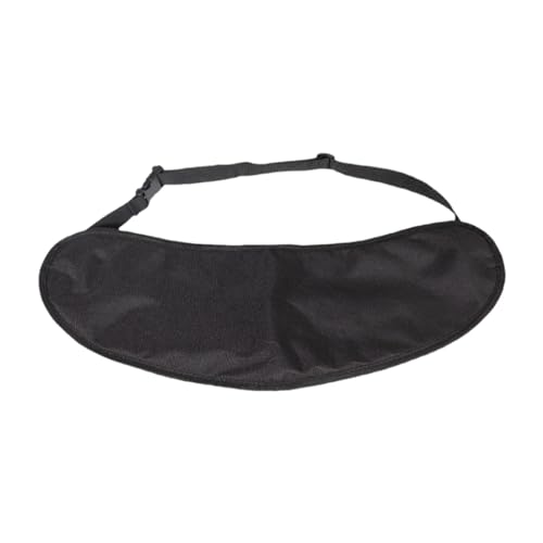 Motorcycle Visor Storage Bag, 21 x 7.5 in Polyester Lens Carrying Pouch with Adjustable Strap for Helmet Visor Protection