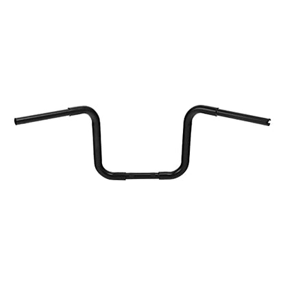 Green-L 1 1/4" Ape Hanger 12" Rise Handlebars Fit for Harley Sportster XL883 XL1200 Softail FLST FXST Custom Motorcycle 1.25" Handle Bar - size: 12" Rise, style: Style B Black