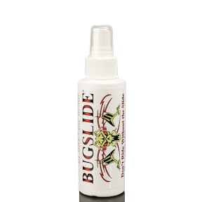 BugSlide Bug Remover Spray – All Purpose Car Cleaner & Detailer, For Vehicle Interior & Exterior Use, Shines, Degreases, Polishes, Wipes Away Bugs on Plastic, Metal,Glass, Windows, Mirrors, 4 oz - style: 4 oz Spray
