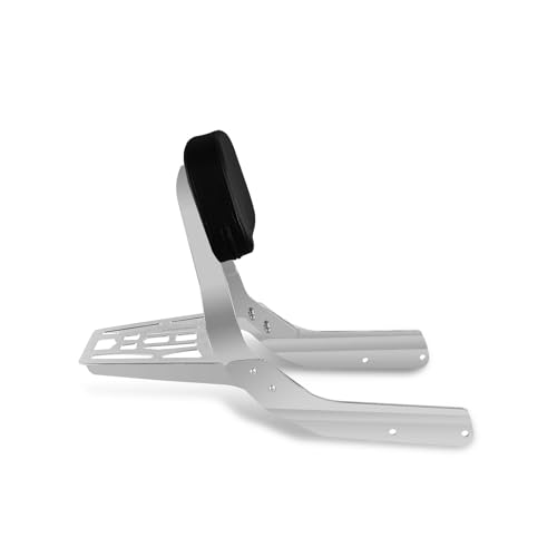 Sissy Bar Luggage Rack for Honda VTX 1300/1800 N/R/S Models | Motorcycle Passenger Backrest for Honda VTX1300 2003-2006 VTX1800 2002-2008 (Chrome) - size: Chrome 1 & Rack