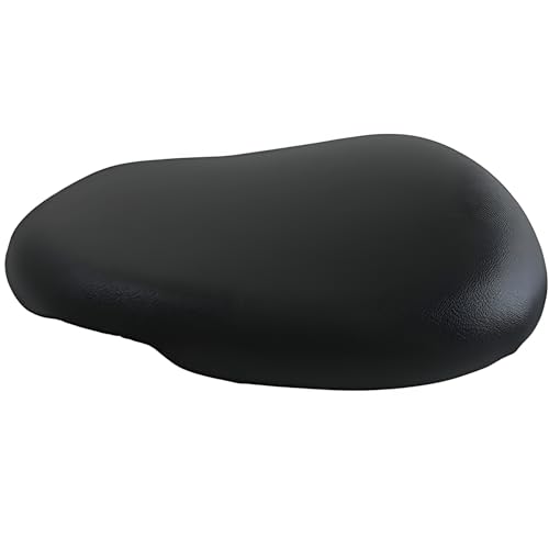 Rear Pillion Passenger Seat Compatible with Suzuki Hayabusa GSX1300R 2008-2020 - High-Density Foam Replacement Cushion Pad for Sport Bike Comfort & Durability (Black Synthetic Leather) - size: GSX1300R#08-18#c