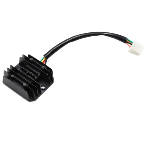 PRO BAT Complete Electrics Wiring Harness D8EA Spark Plug CDI Ignition Coil Kits for 150cc 200cc 250cc Chinese Dirt Bike Zongshen Loncin - style: Black Ignition Coil+Black Rectifier