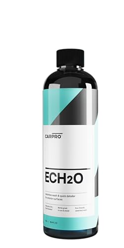 CARPRO ECH2O Waterless Wash, High Gloss Detail Spray, Rinse-Less Wash, and Clay Lubricant Concentrate - 500 mL (17oz) - size: 17 Fl Oz (Pack of 1)