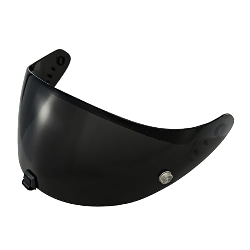 T520 Motorcycle Helmet Visor Replacement Compatible with Scorpion EXO T520/R1 Air/ST1400 UV Protection Anti-Scratch (Deep Black-For Day) - color: Deep Black-for Day
